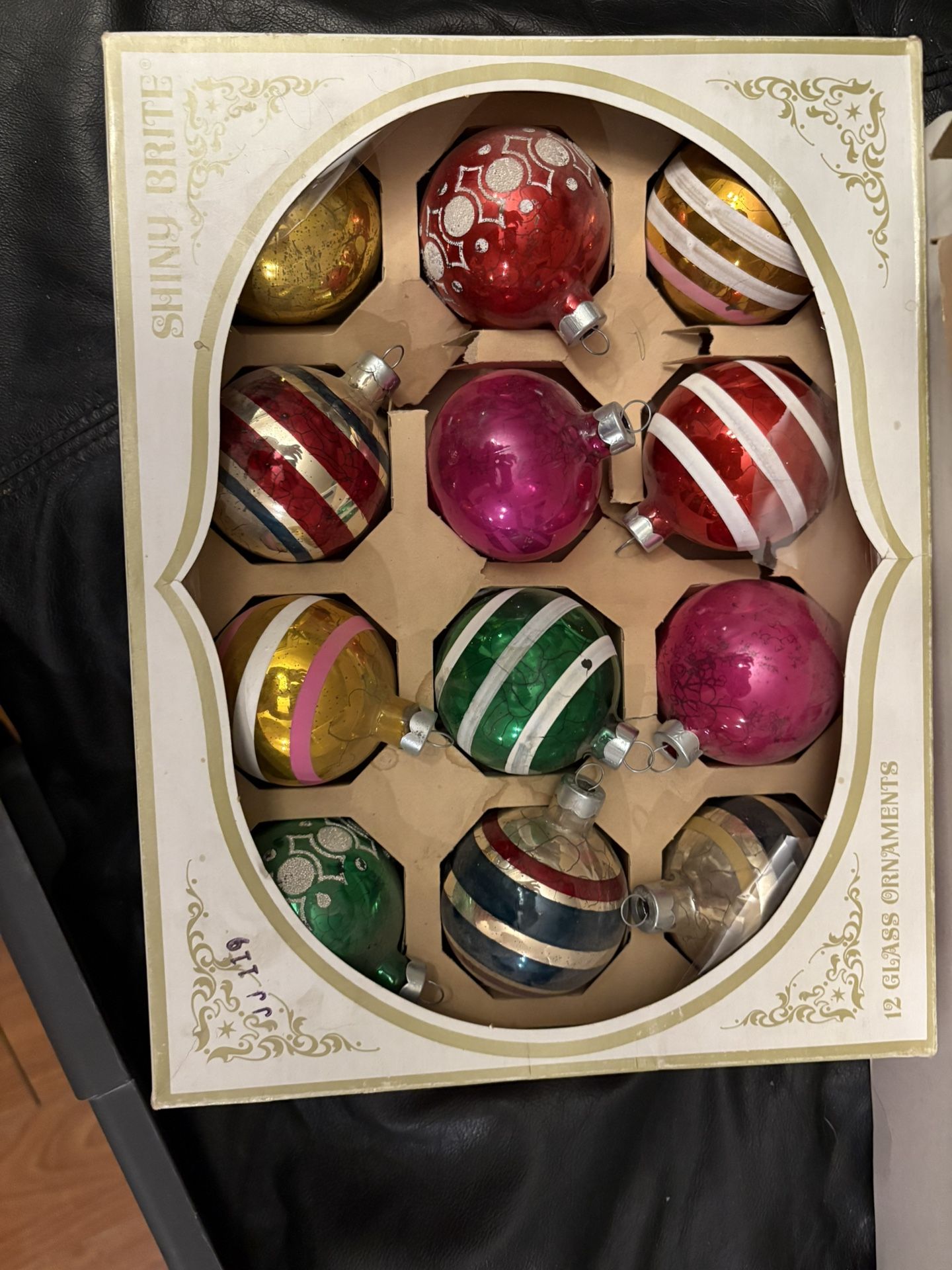 Vintage Glass Ornaments 