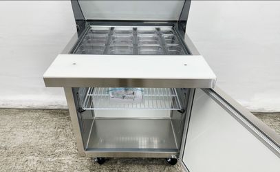 NSF Sandwich Prep Table mega 27 ins Refrigerator SCLM1