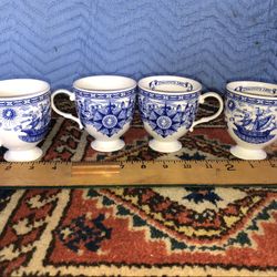 Nikko Cup Discovery 1492 Limited Editions Blue & white Japan Rare