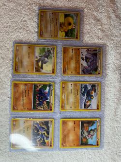 Pokémon Trading Cards Lot of 7