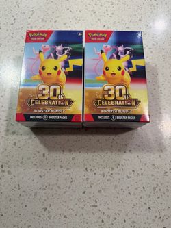 Pokemon TCG 30th Celebration Booster Bundles
