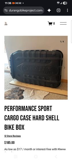 Performance cargo bike carrier