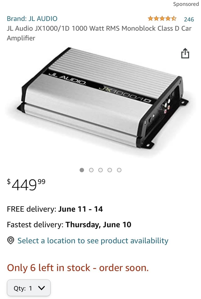 Jl Audio Jx1000 1d 1000 Watt Rms Monoblock Class D Car Amplifier For Sale In Irvine Ca Offerup Jl Audio Jx1000 1d 1000 Watt Rms Monoblock Class D Car Amplifier For Sale In Irvine Ca Offerup
