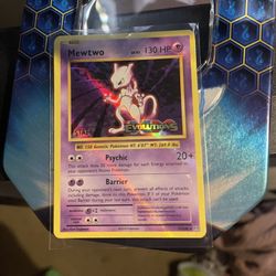 Pokemon Mewtwo Prerelease Staff Evolutions 