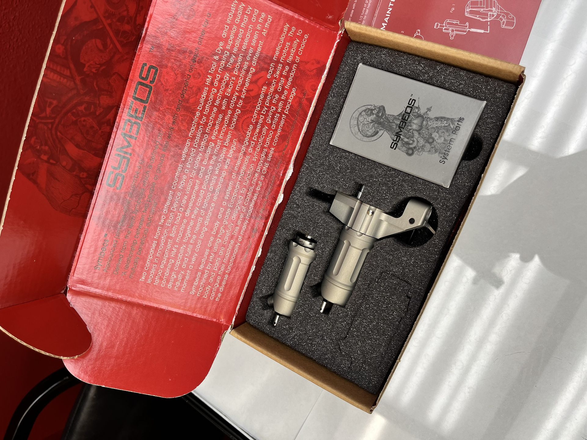 【極美品】タトゥーマシン　EIKON SYMBEOS Eikon Device Symbeos Flex System Tattoo Machine for Sale in