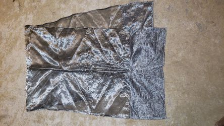 Silver sparkling sheer shawl 5ft 9in