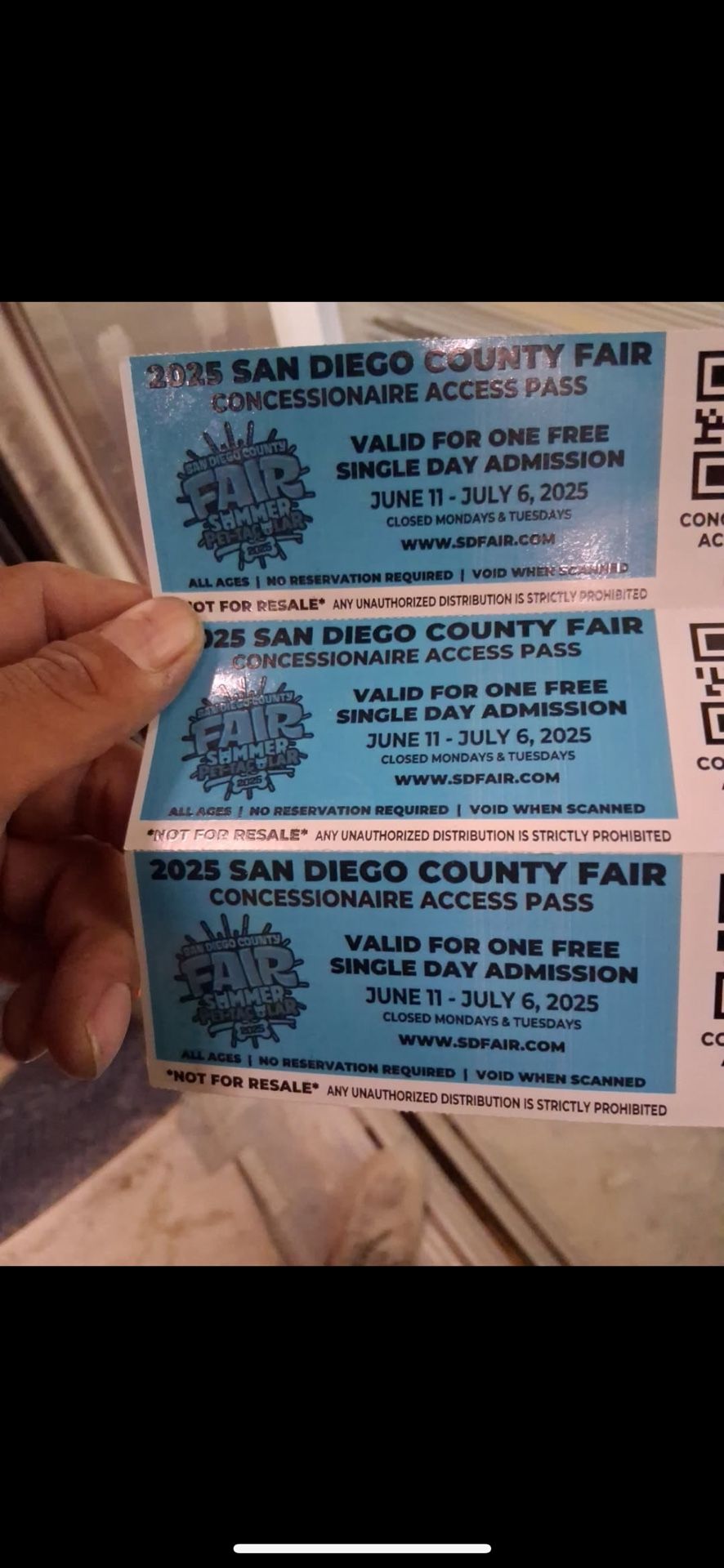 SD County Fair Tickets