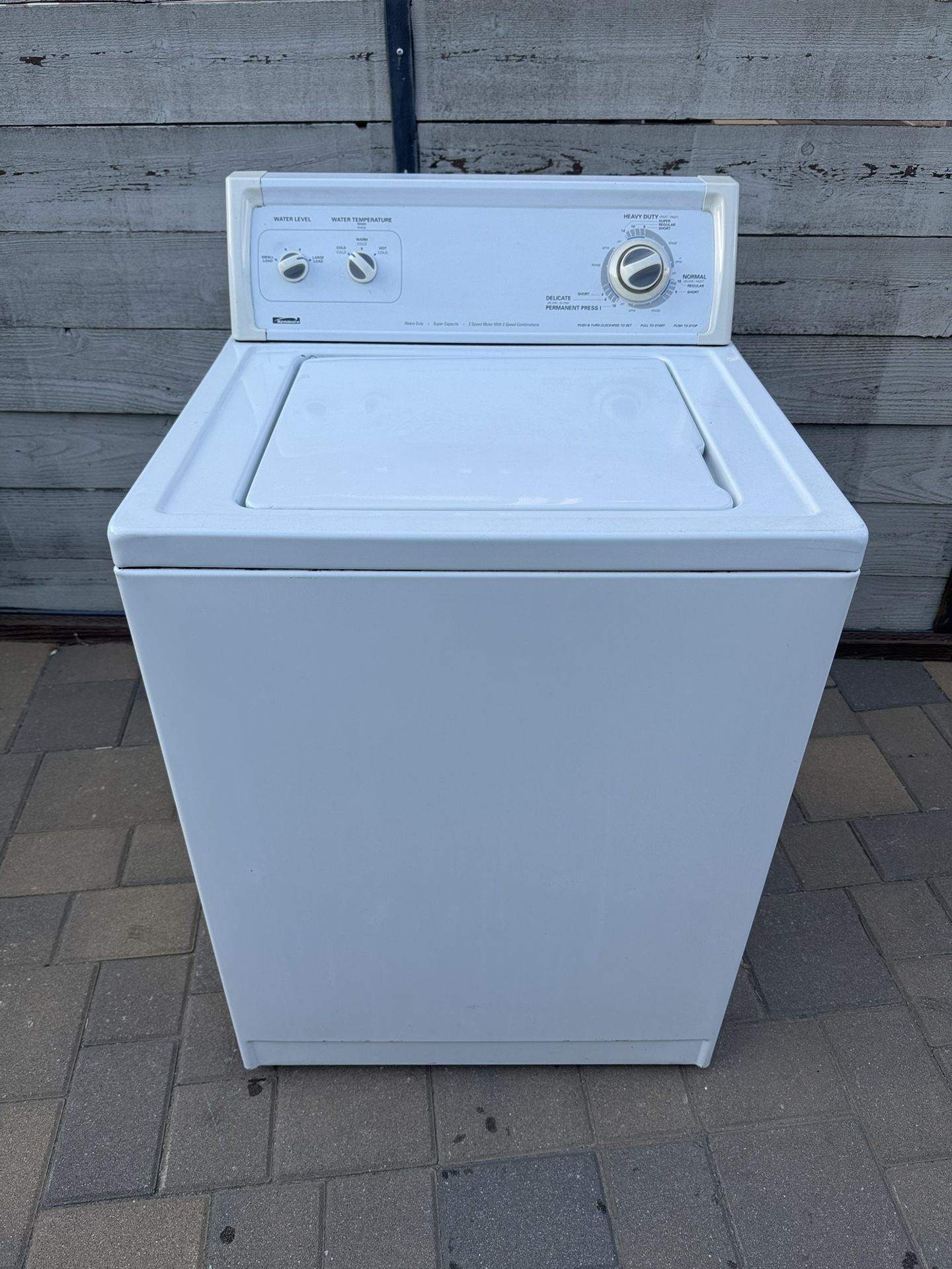 Kenmore Top Load Washer