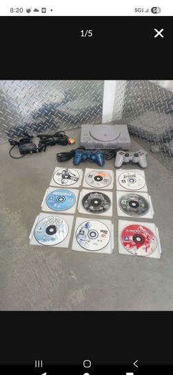 Sony Playstation 1 with Games  Included
