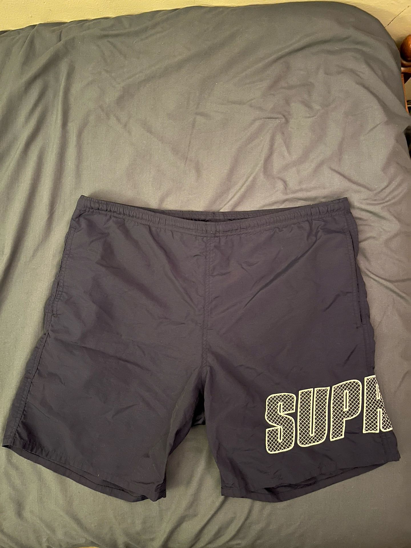 Supreme Logo Appliqué Water Shorts Medium