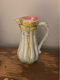 Floral Pitcher