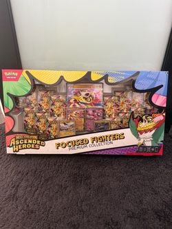 Pokémon Focused Fighters Premium Collection Box