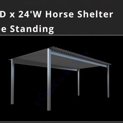 12x24 Horse Shelter Kit