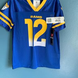 LOS ANGELES RAMS JERSEY PUKA NACUA KIDS SIZE X-SMALL 4/5 GREAT FOR CHRISTMAS OR BIRTHDAY GIFT 