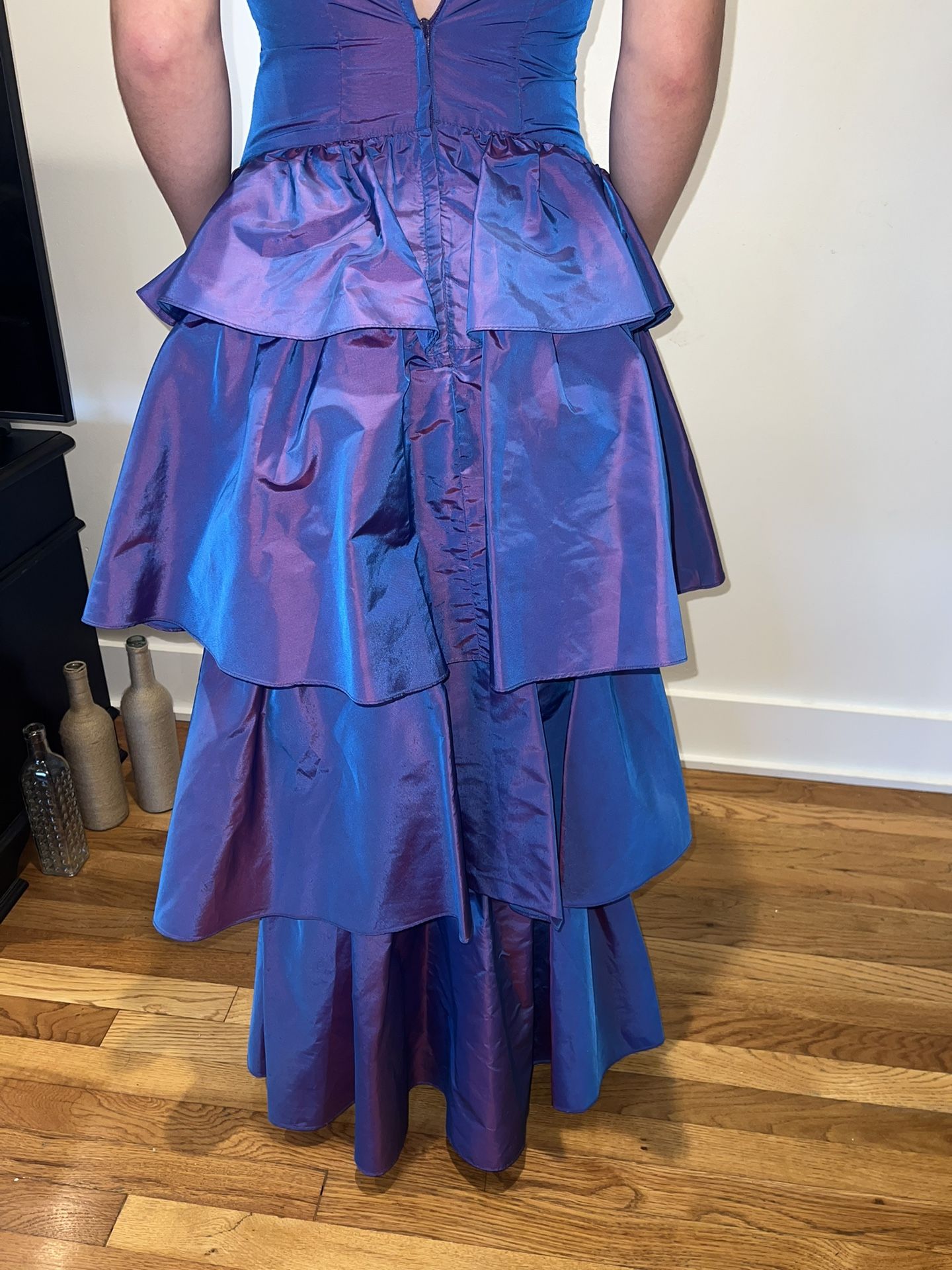 plus size sequin party dress Ever-Pretty Inclusive Plus Size Sequin Bodice Evening Dress with Three Quarter Sleeves main image 0