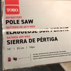 Toro Pole Saw 