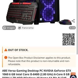 ABS Gaming Desktop PC