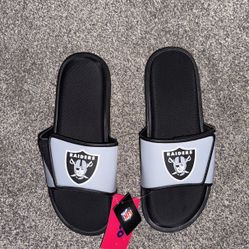 Raiders Slippers Size xl 13/14