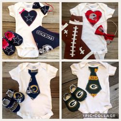 Team baby outfits