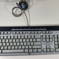 HP KB-0228 Wired Keyboard Grey Multimedia