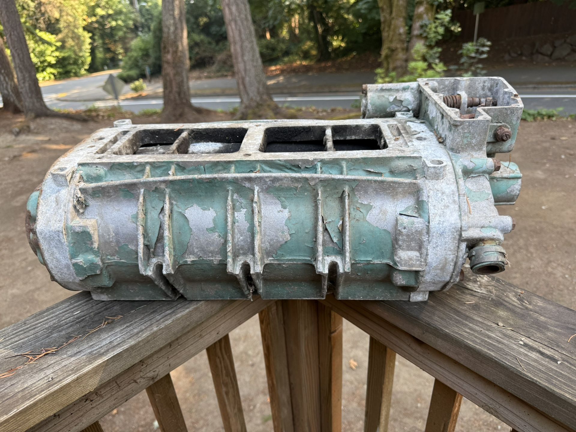 Detroit diesel, blower shell and parts for parts Or rebuild