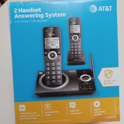 2 Phone System With Message Recorder & Call Blocker