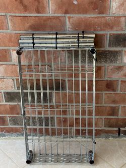 3-Tier NSF Commercial Wire Shelving Rack – 23” x 13.5” x 31”