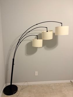 3-Light Arc Floor Lamp