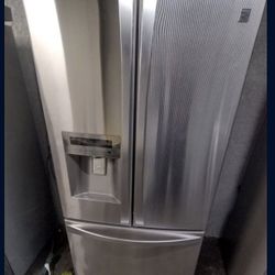 Kenmore 3 Door Stainless Steel Counter Depth 36 Inch Wide By 69