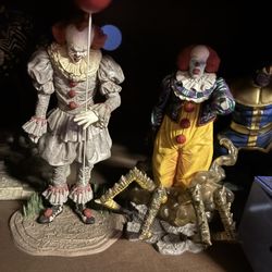Pennywise Statues