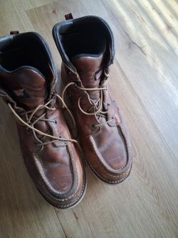 Size 12 redwing steel toed boots