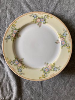 VTG Porcelain China Dinner Plates (set of 4)