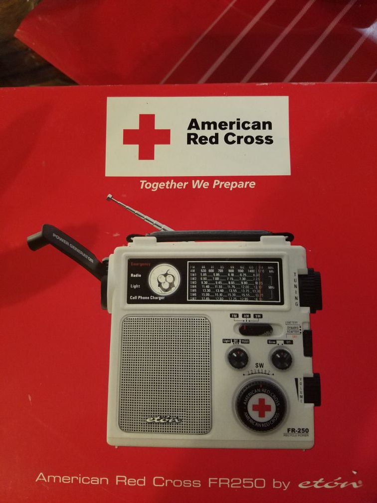 American Red cross emergency radio