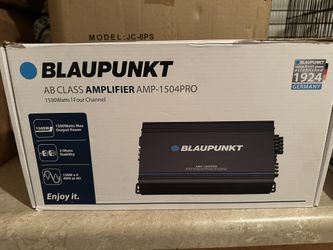 1500 Watt 4 Channel Amplifier 