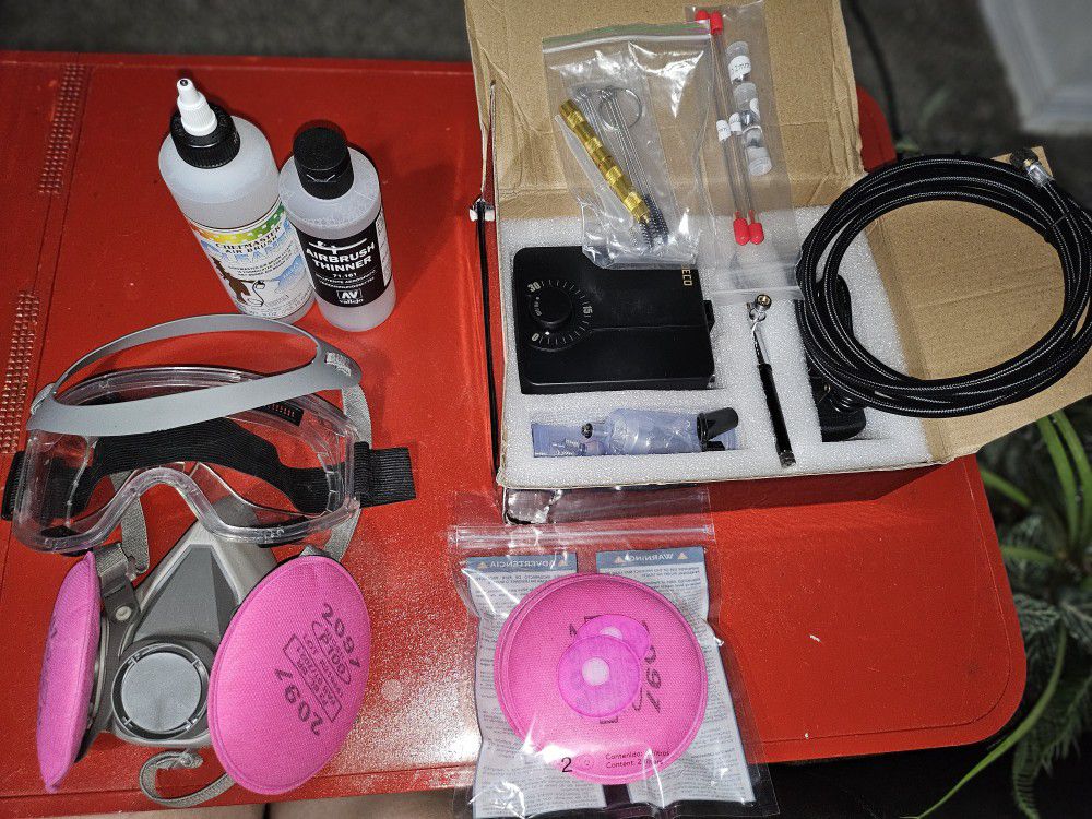 Brand New Powerful Ultimate Complete Airbrush kit with compressor