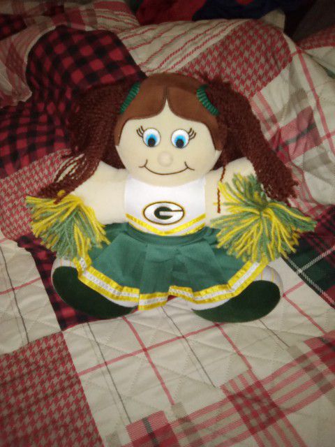 Green Bay Cheerleader Doll