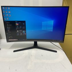 SAMSUNG 27-Inch CRG5 240Hz Curved Gaming Monitor (LC27RG50FQNXZA) – Computer Monitor, 1920 x 1080p Resolution, 4ms Response Time, G-Sync Compatible, H