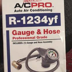 Gauge And Hose R 1234yf