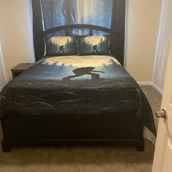 Big foot bed Set And Curtains 