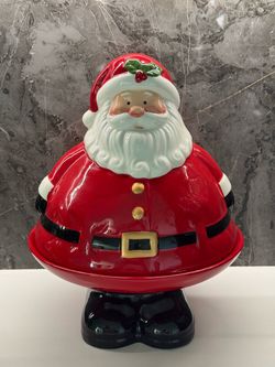Christmas cookie jar