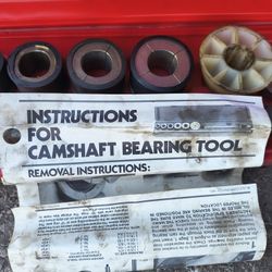 Camshaft Bearing Tool