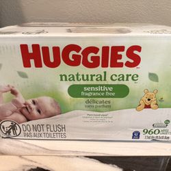 Big Huggies Wipes - 960 Wipes