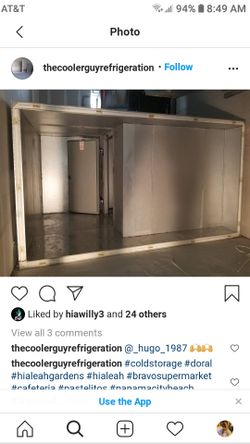 Walk in cooler , walk in freezer