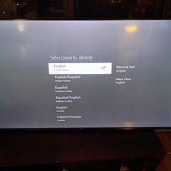 TCL fire TV 65 inch
