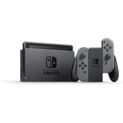 Nintendo Switch Console with Gray Joy-Cons