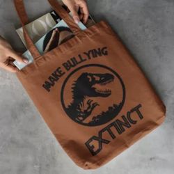MAKE BULLYING EXTINCT School Bag - Promote Kindness and Anti-Bullying