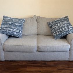 Love Seat with Pillows