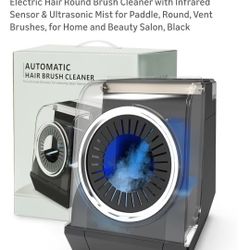TASALON Automatic Hair Brush Cleaning Machine, Fast Electric Hair Round Brush Cleaner with Infrared Sensor & Ultrasonic: New!!