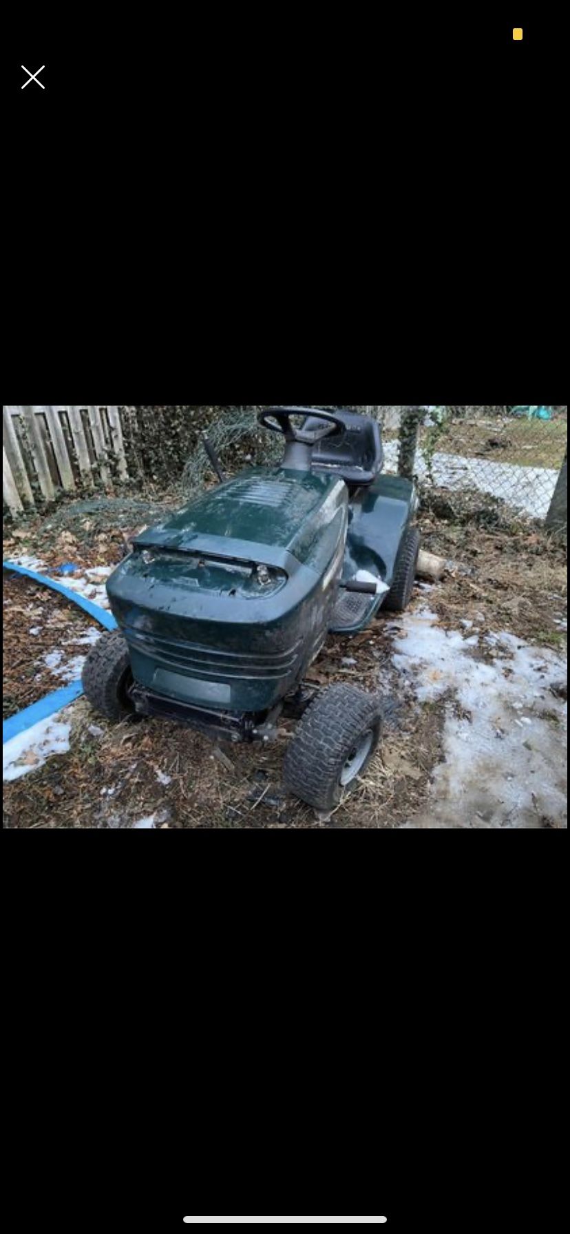 Craftsman Riding Mower