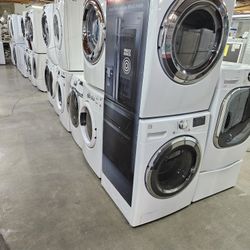 HUGE MANAGEMENT SPECIAL DISCOUNTED WASHER DRYER FRIDGE STOVE OVEN STACKABLE NICE CERTIFIED REFURBISH RECONDITION GENTLY USED FREE  WARRANTY 